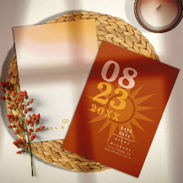 Reserve A Data Sunshine Typografia Wedding Brick ID1048