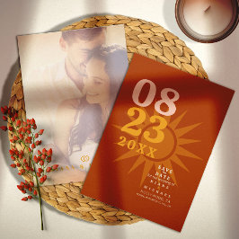 Reserve A Data Sunshine Typografia Wedding Photo Brick ID1048