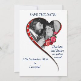 Reserve A Data Swirling Hearding Flat Save The Date Card