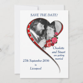 Reserve A Data Swirling Hearding Flat Save The Date Card