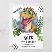 T Rex, aniversário do Dinossauro,