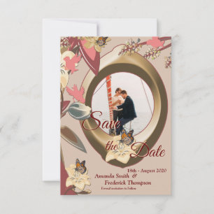 Reserve A Data Tan - Marsala Wine & twist of Hues of Pink