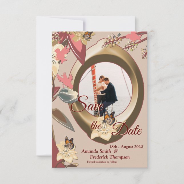 Reserve A Data Tan - Marsala Wine & twist of Hues of Pink (Frente)