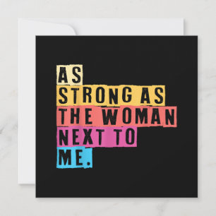 Reserve A Data Tão Fortes Quanto As Mulheres Ao Meu Lado Empodera