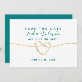 Reserve A Data Teal Calliografia Wedding