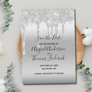 Reserve A Data Tendência De Grelha De Dissipação De Silver Glitte