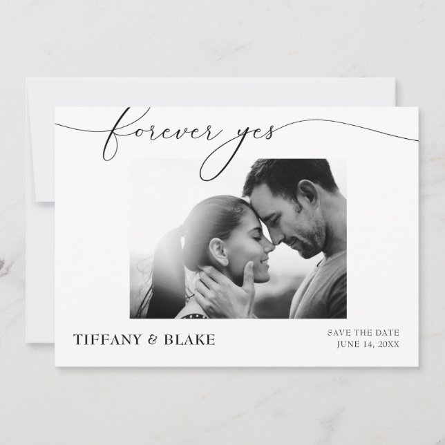 Reserve A Data Tender Love Save The Date Card (Frente)