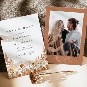 Reserve A Data Terracota Casamento ao Ar Livre com Foto de Montan