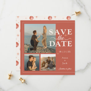 Reserve A Data Terracotta Fase Lunar 3 Fotos Save the Date – Boho