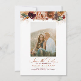 Reserve A Data Terracotta Pampas Grass Salva A Foto Da Data