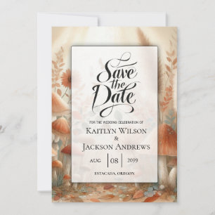 Reserve A Data Terracotta Toadstool Woodland Casamento Mágico