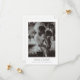 Reserve A Data Texto e Foto Elegante Simples | Casamento (Frente/Verso In Situ)