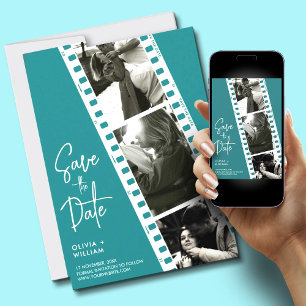 Reserve A Data Tiffany Moderno Elegante Cabine de Fotos Salve a D