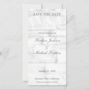Reserve A Data Tijolos De Parede Casamento Profissional Minimalis