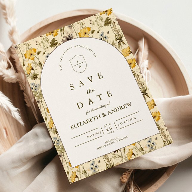 Reserve A Data Timeless Floral Arch Wedding (Criador carregado)