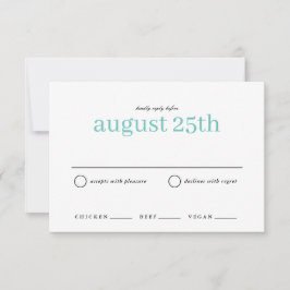 Reserve A Data Tipo Simples Náutico RSVP de Casamento RSVP Salvar