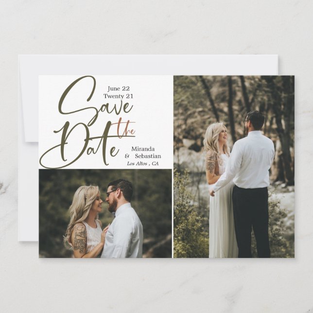 Reserve A Data Tipografia Casual Terrenos 2 Foto (Frente)