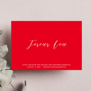 Reserve A Data Tipografia Elegante Rosa Vibrante Casamento