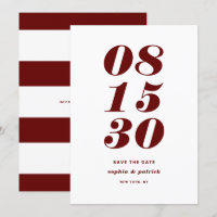 Tipografia Itálico Vermelha e Branca Moderna