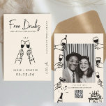 Reserve A Data Tipografia moderna Engraçado Bebidas Gratuitas Cód<br><div class="desc">Tipografia moderna Engraçado Bebidas Gratuitas Código Qr Fotográfico</div>