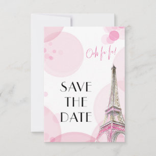 Reserve A Data Torre Eiffel Rosa Paris Sweet 16