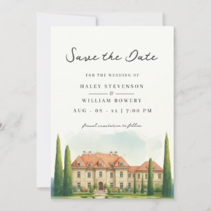 Reserve A Data Toscana Aquarela Itália Casamento de Destino Vila