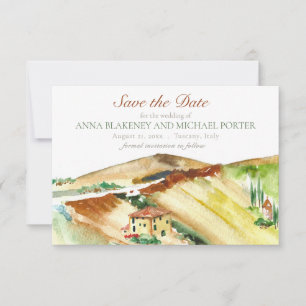 Reserve A Data Toscana Itália Salve a Data Casamento Destino