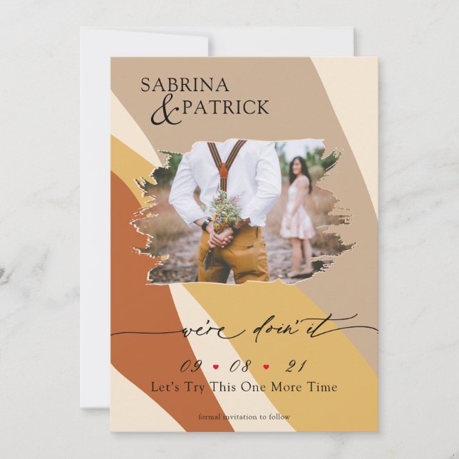 Reserve A Data Toscânia Yellow Rust Beige Modern Abstrato (Frente)