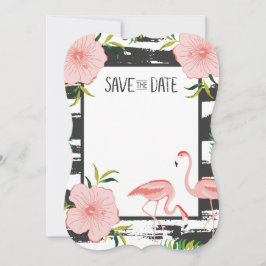 Reserve A Data Tropical Flamingo Rosa Salva A Data