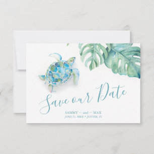 Reserve A Data Tropical Salve a Data Aquarela