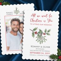 Tudo o que Quero para o Natal Casamento de Visco