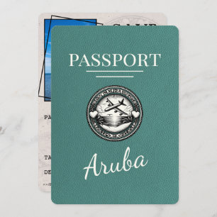 Reserve A Data Turquoise Aruba Passport Salvar Data