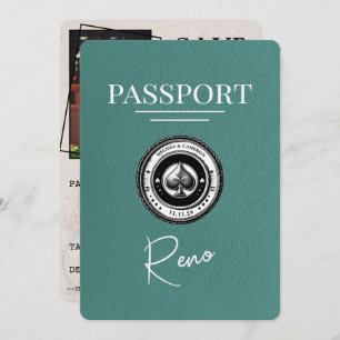 Reserve A Data Turquoise Reno Passaporte Salvar Data
