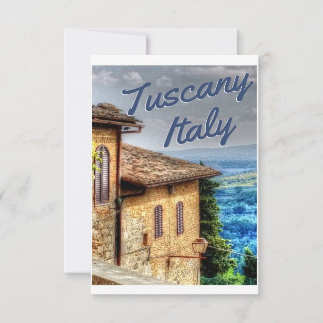 Reserve A Data Tuscany Travel Italy (Frente)