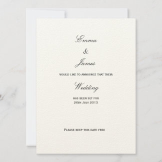 Reserve A Data União - Salve a Data