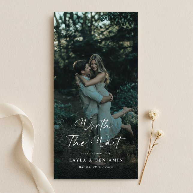 Reserve A Data Vale a Pena Esperar | Fotografia Elegante de Casam (Criador carregado)