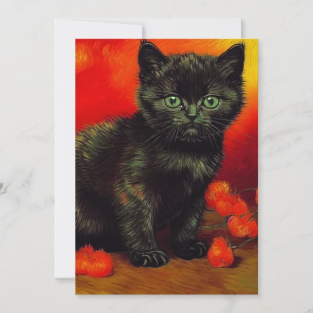 Reserve A Data Van Gogh Black Kitten (Frente)