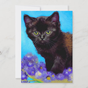 Reserve A Data Van Gogh Cat e Flores