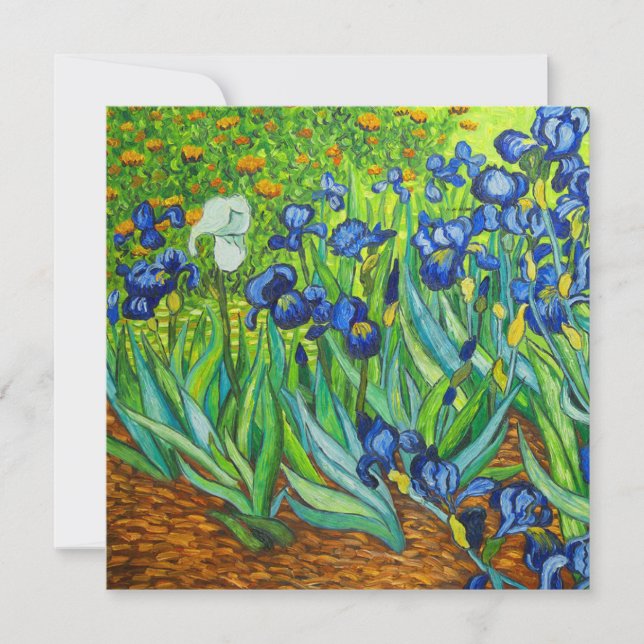 Reserve A Data Van Gogh Irises (Frente)