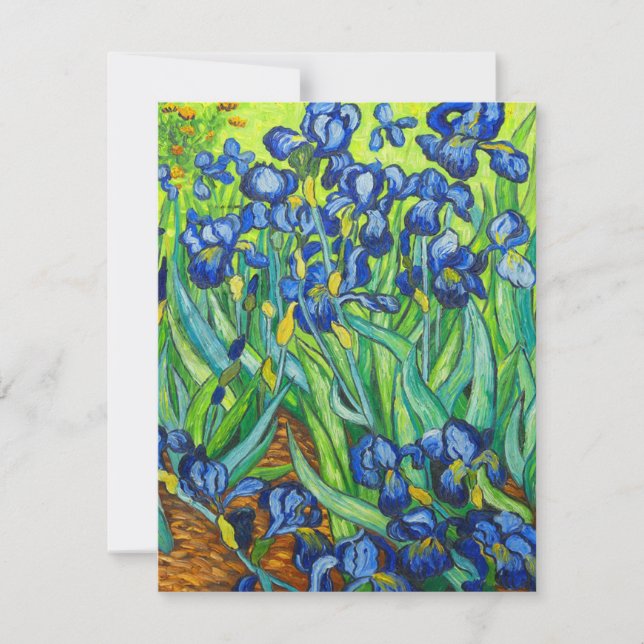 Reserve A Data Van Gogh Irises (Frente)