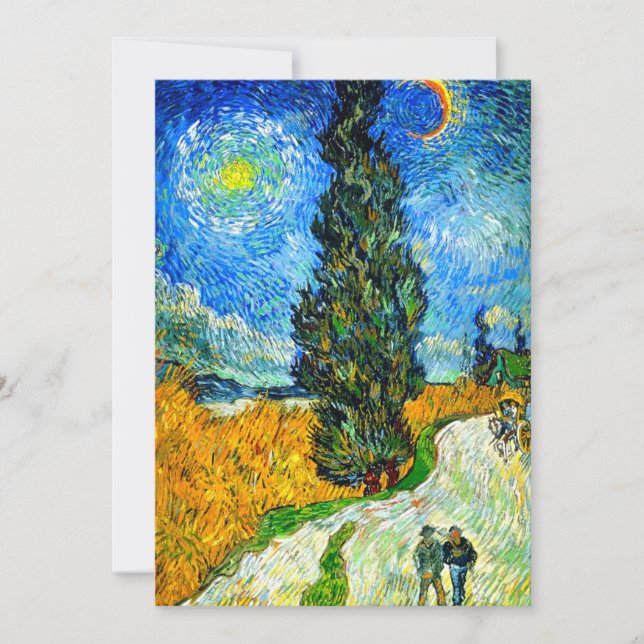 Reserve A Data Van Gogh Road com Cypress e Star (Frente)