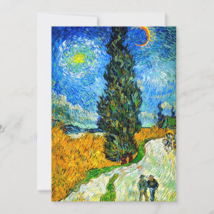 Reserve A Data Van Gogh Road com Cypress e Star