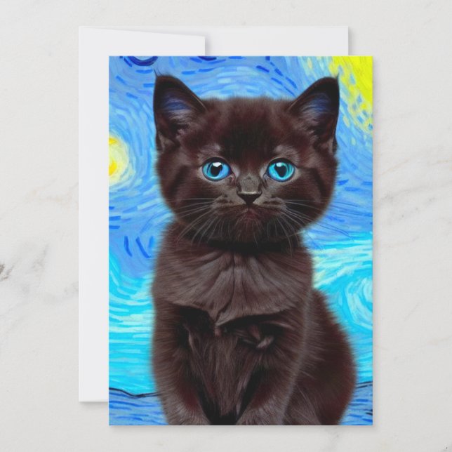 Reserve A Data Van Gogh Starry Night Black (Frente)