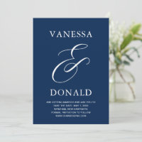 Vanessa Marinho Blue Modern Wedn