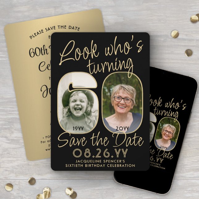 Reserve A Data Veja quem tem 60 fotos de preto e Dourado 2 (Criador carregado)