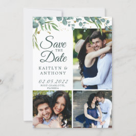 Reserve A Data Verde Botânico Dourado 7 Foto Salvar Data