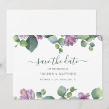 Verde Roxo Eucalyptus Verde Moderno