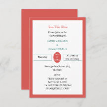 Vermelho Simples Personalizado