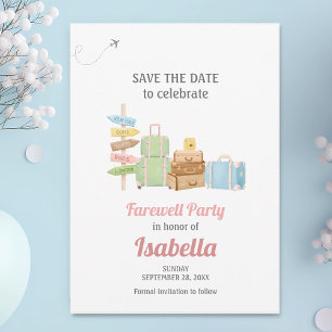Reserve A Data Viagem de Farewell Party Saindo