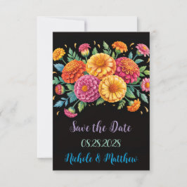 Reserve A Data Vibrant Fiesta Wedding Buquê Wedding